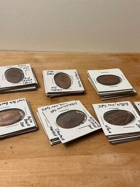Collection of Pressed Pennies SURPRISE!